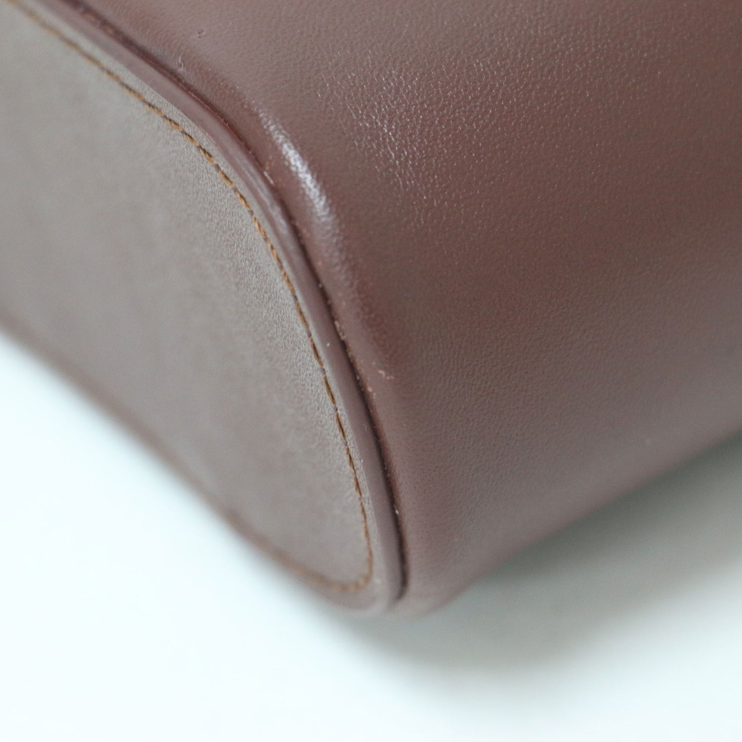 24秋冬 ミニ バニティ チャーム / ミニバッグ チェーンショルダー ストラップ 牛革 スムースレザー