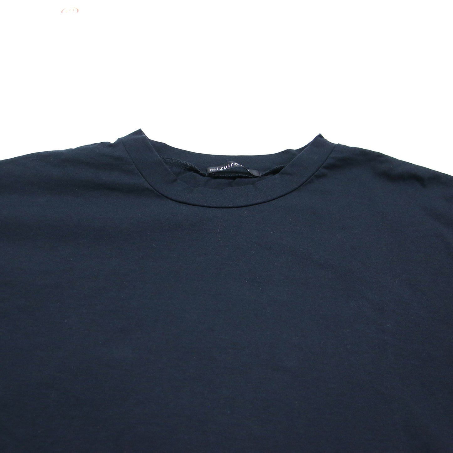 クルーネック ハーフスリーブ ワイド プルオーバー / Tシャツ カットソー 半袖 スリット コットン