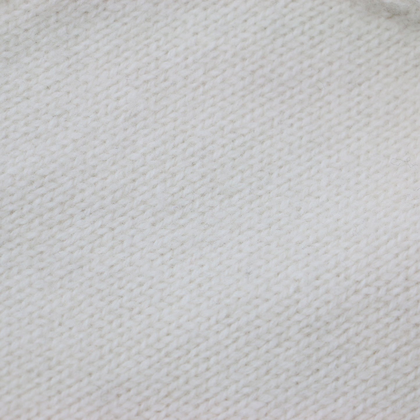 エクストラファイン メリノ ミドルゲージ ウール クルー カーディガン / 長袖 ウール