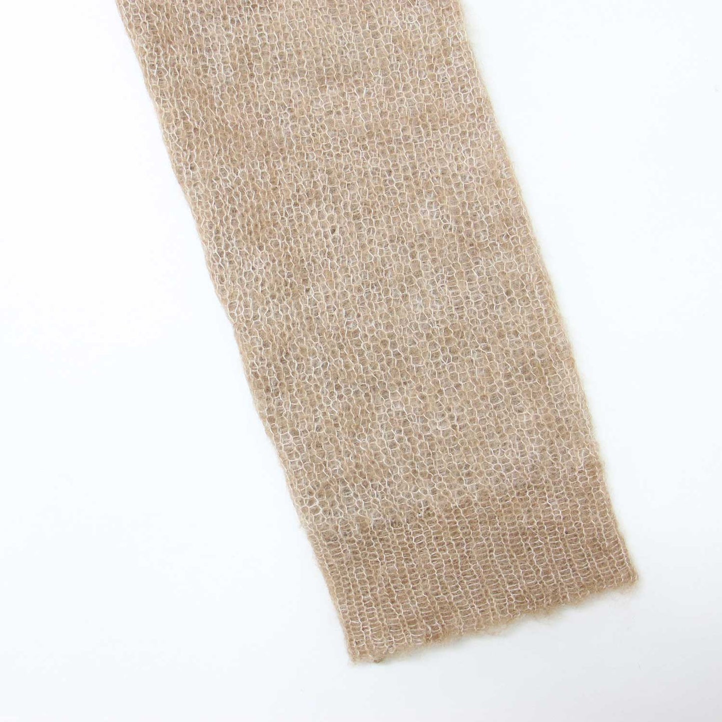 アルパカ ウール ニット カーディガン / ALPACA SOFT 3 LAYER CARDI 長袖 Vネック ローゲージ