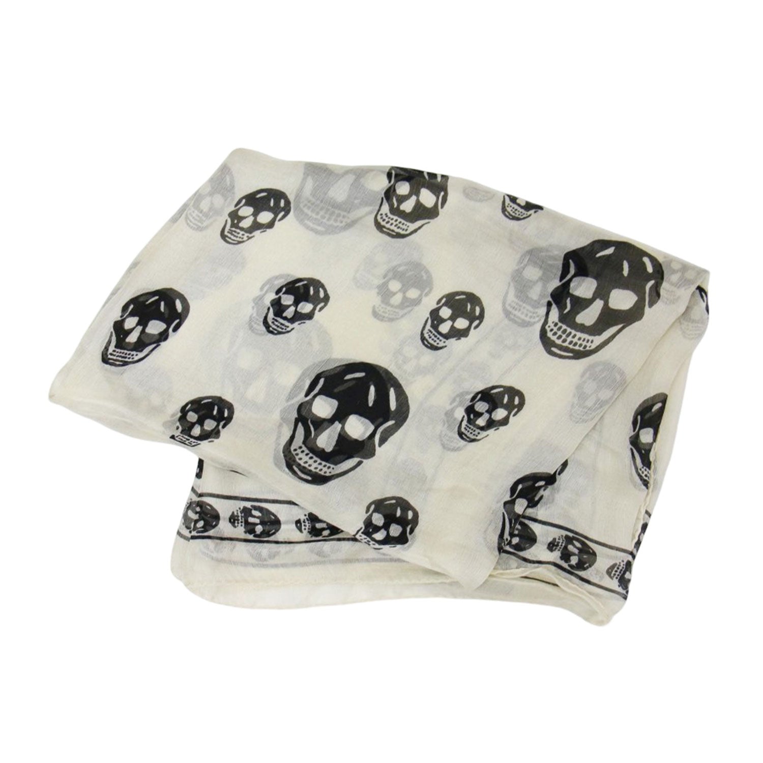 アレキサンダーマックイーン シルク 大判スカーフ アレクサンダー