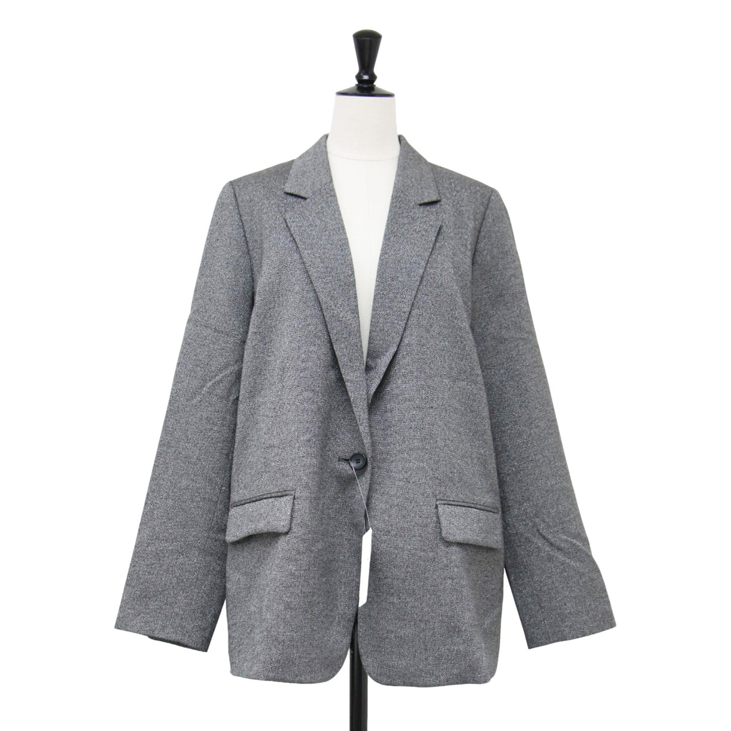 Spick&Span (スピックアンドスパン) 24秋冬 ラメ ウール ジャケット