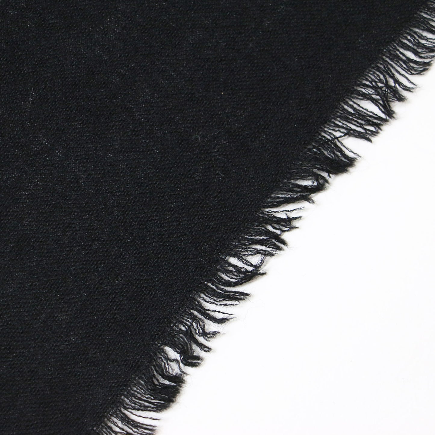 フラワープリント ストール / 大判 花柄 フリンジ ウール