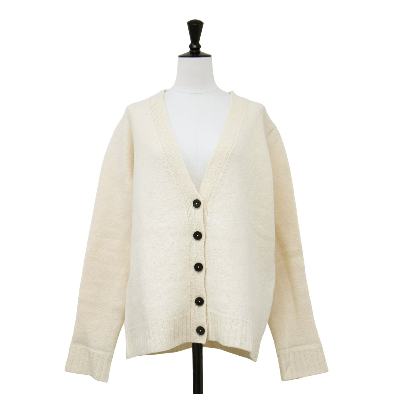 JIL SANDER (ジル・サンダー) ウール Vネック カーディガン / ニット  