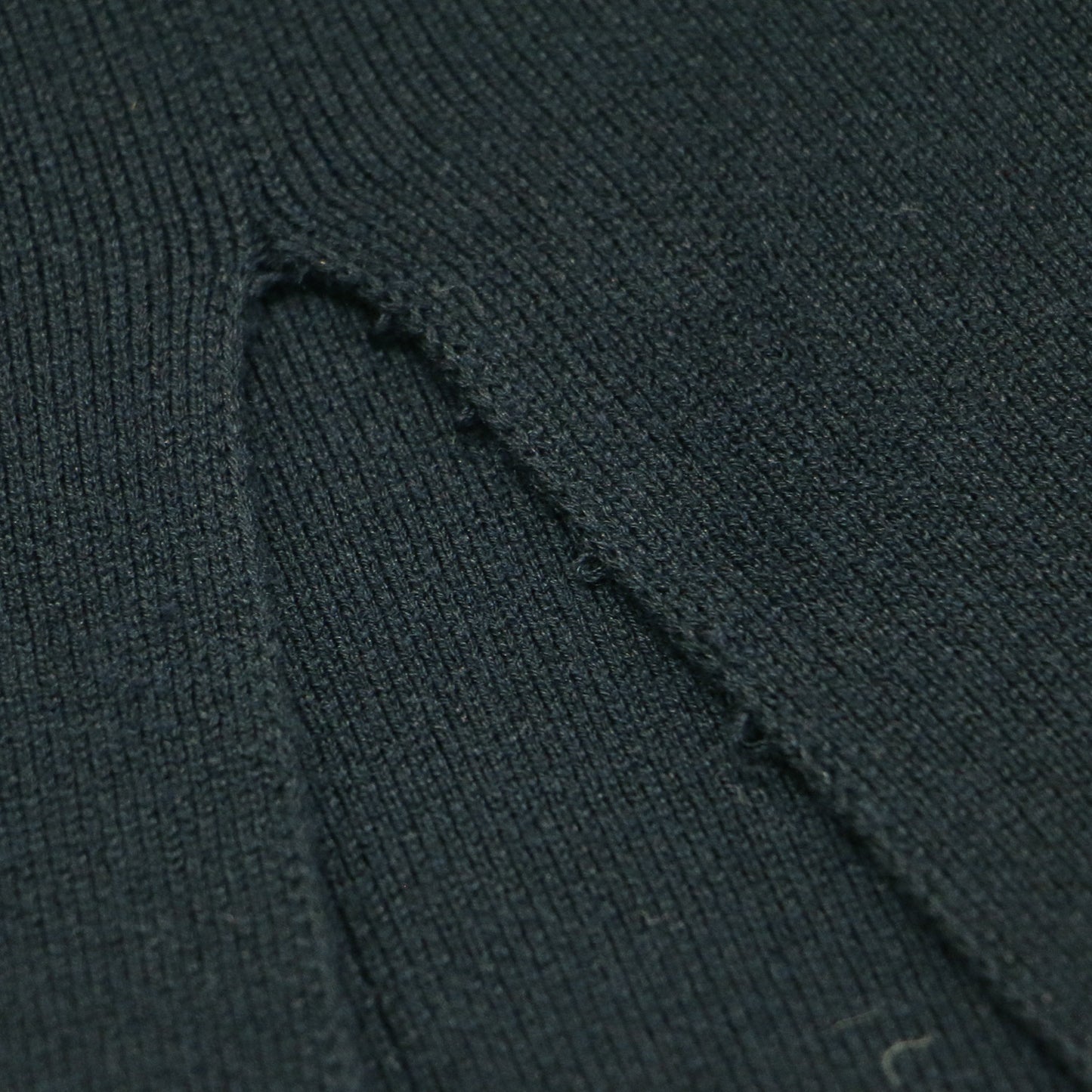 21秋冬 スムースニット フロントスリット パンツ / イージーパンツ ウエストゴム シルク コットン