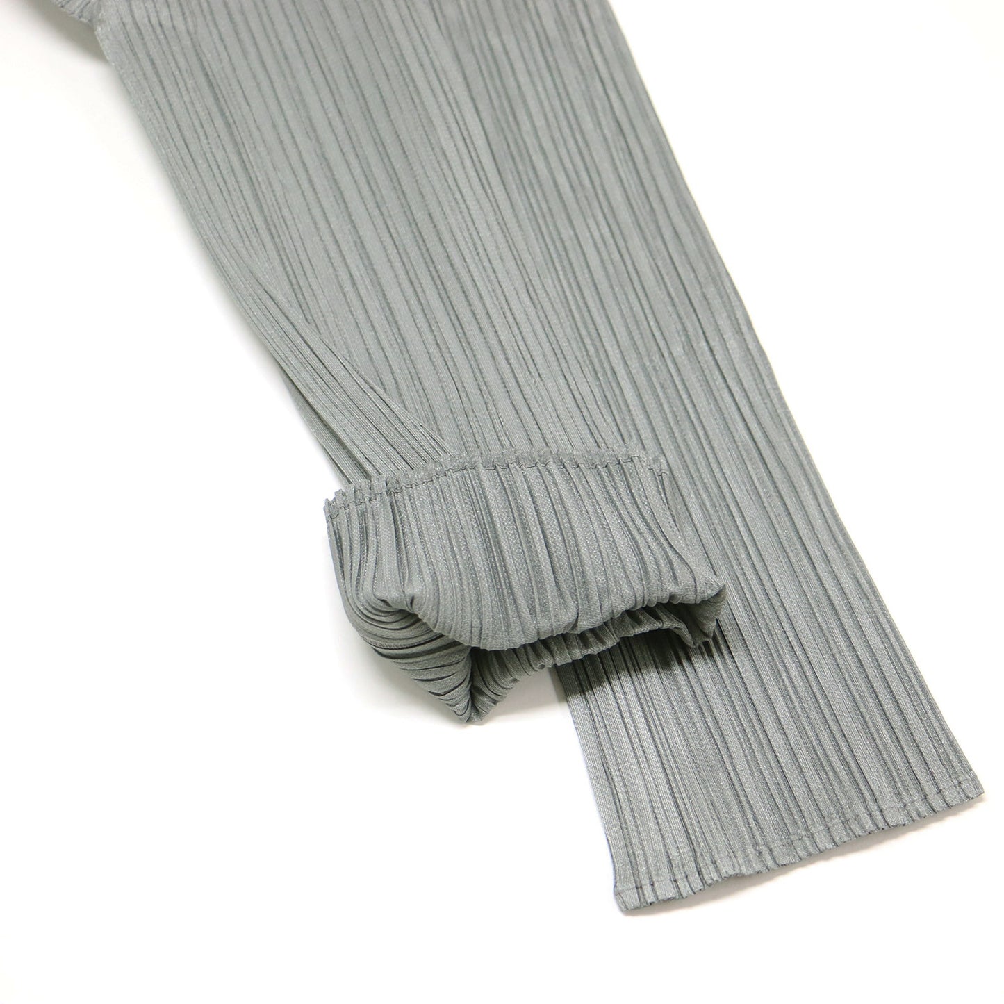 プリーツ ロング カーディガン PP55-JA102 / ボタンレス