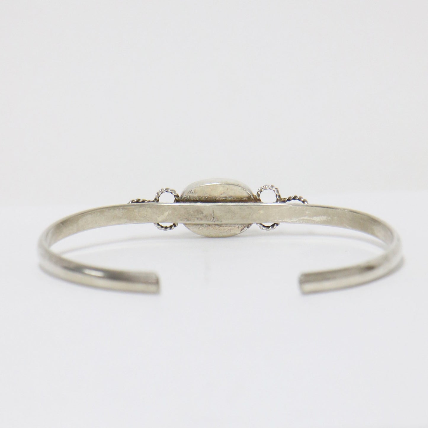 24秋冬 フラワー ナロー ブレスレット オーバル / Flower Narrow Bracelet-oval バングル 花