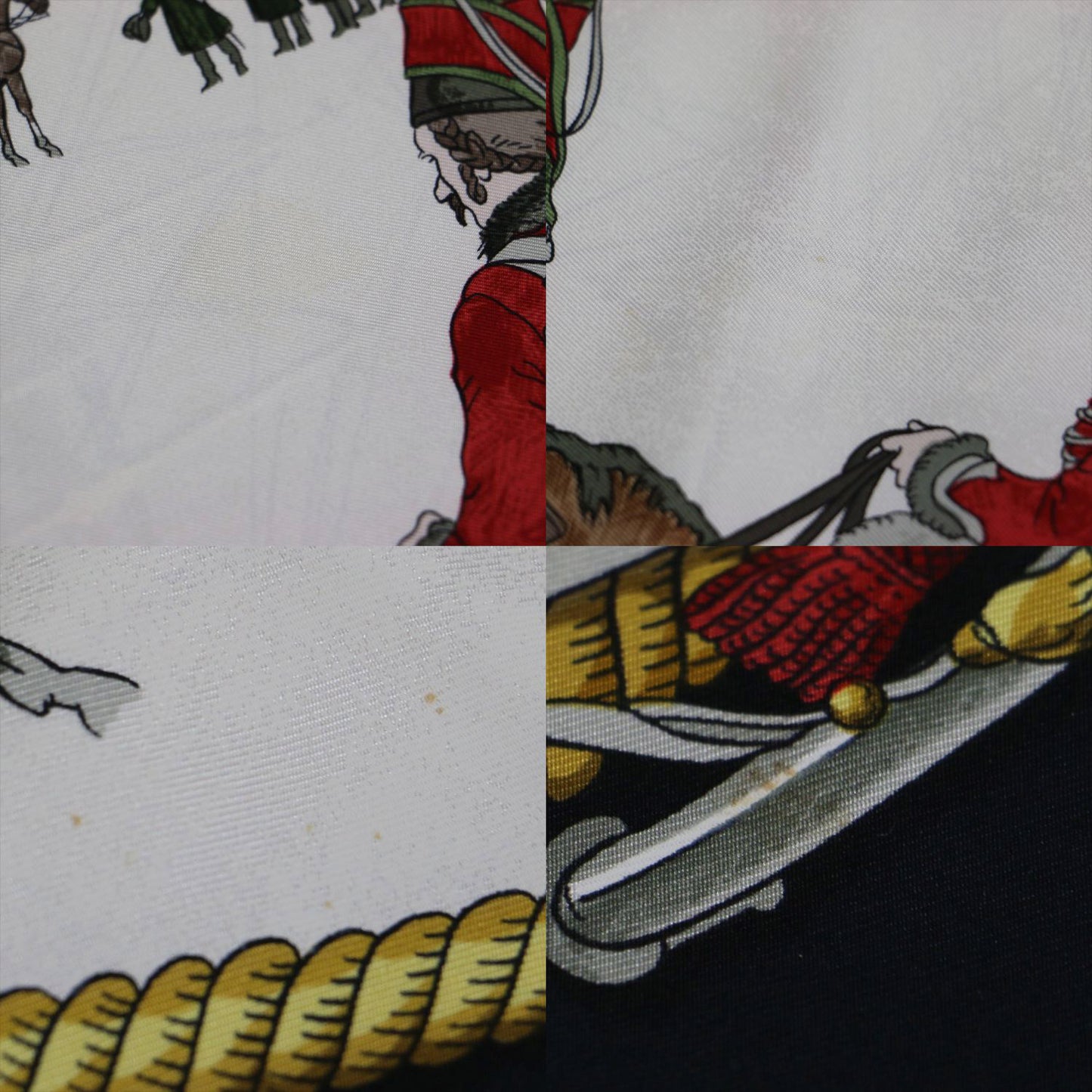 カレ90 海ト騎兵隊 シルク スカーフ / MARINE ET CAVALERIE 大判