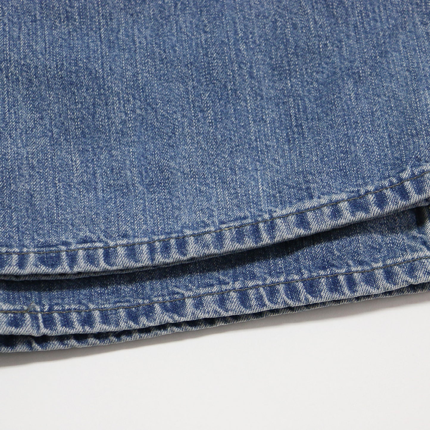 デニム オーバーオール / サロペット パンツ ストレート ペイント加工 コットン