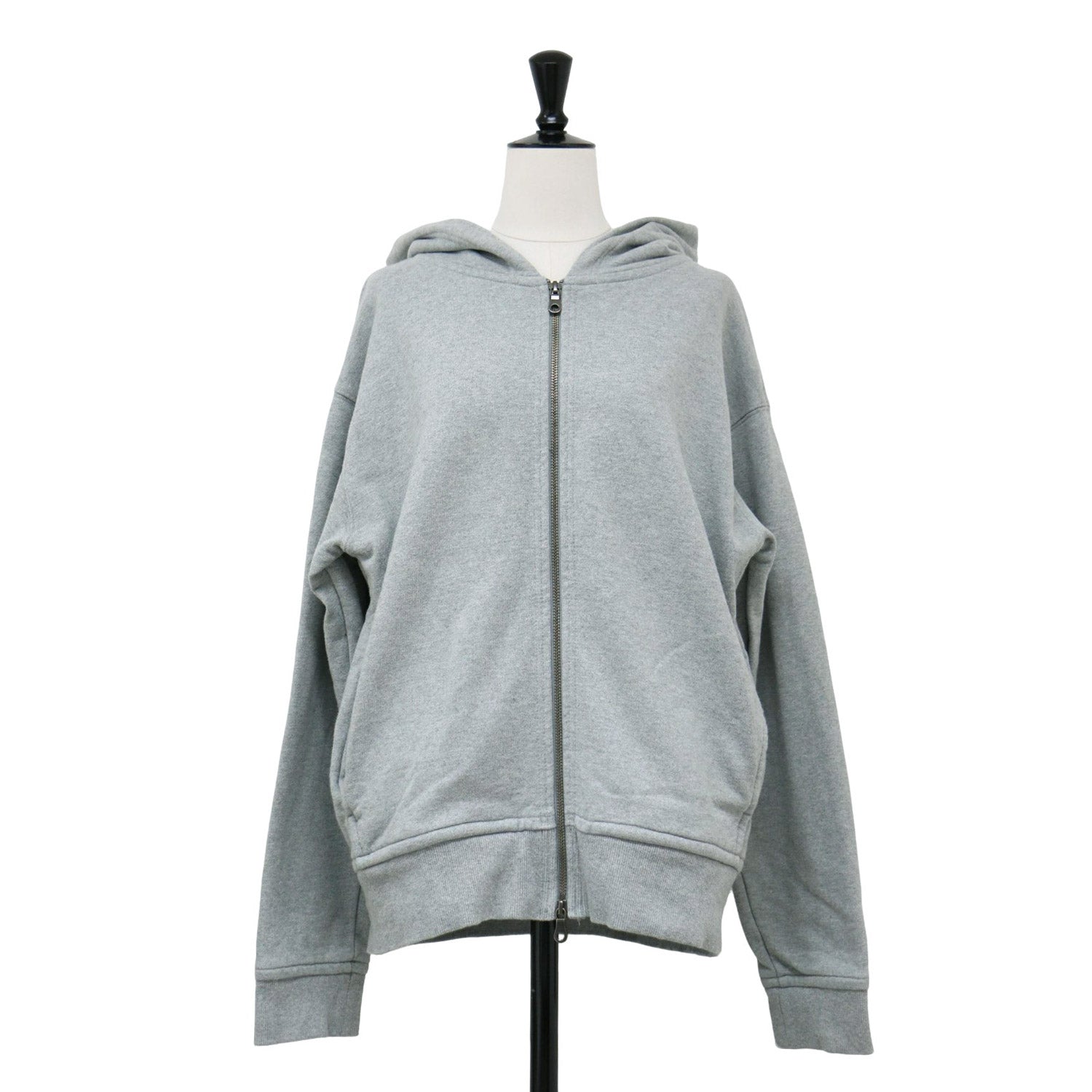 ジャーナルスタンダード ダブルジップウラケパーカーグレー