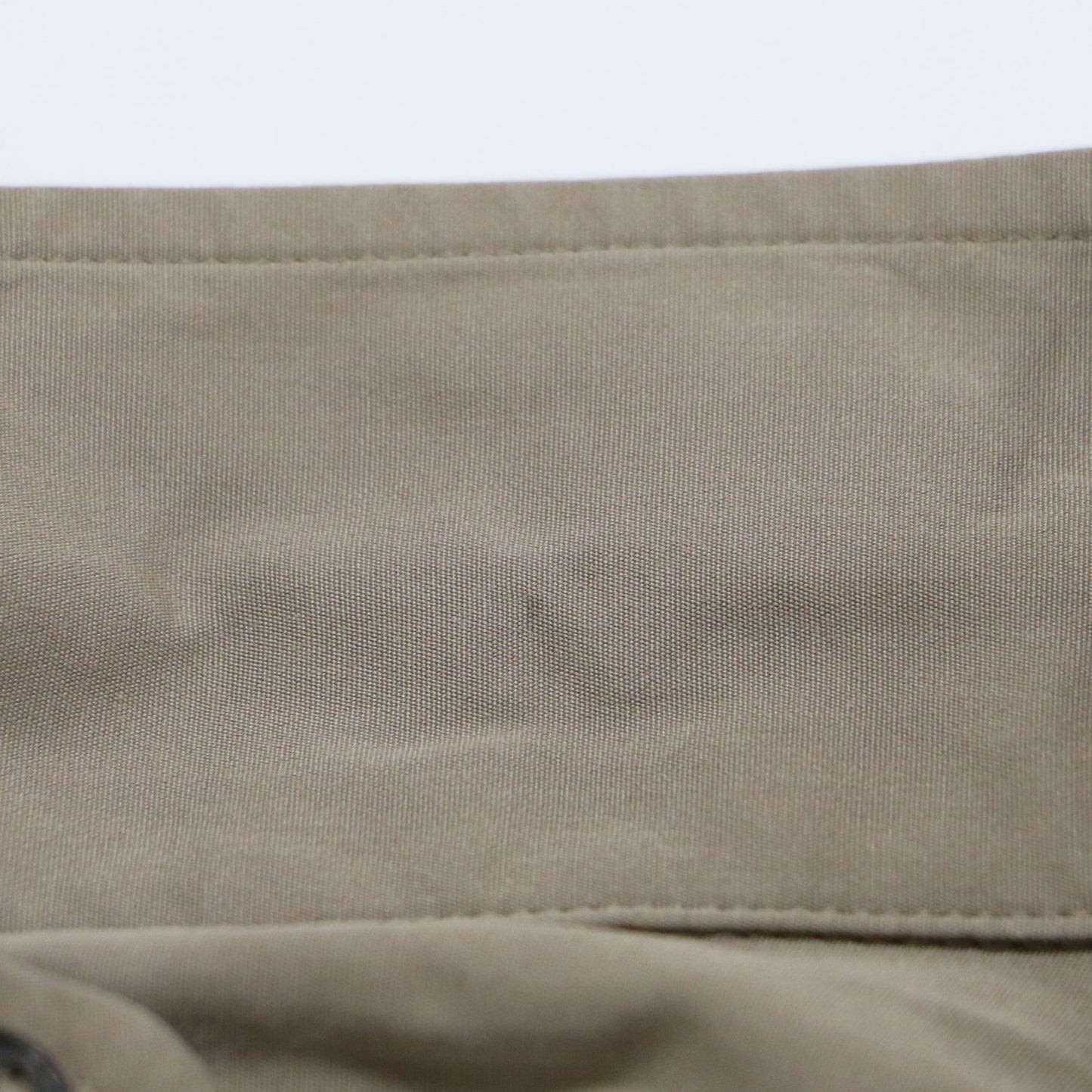 スタンドカラー シャツ / ブラウス 長袖 サイドスリット コットン