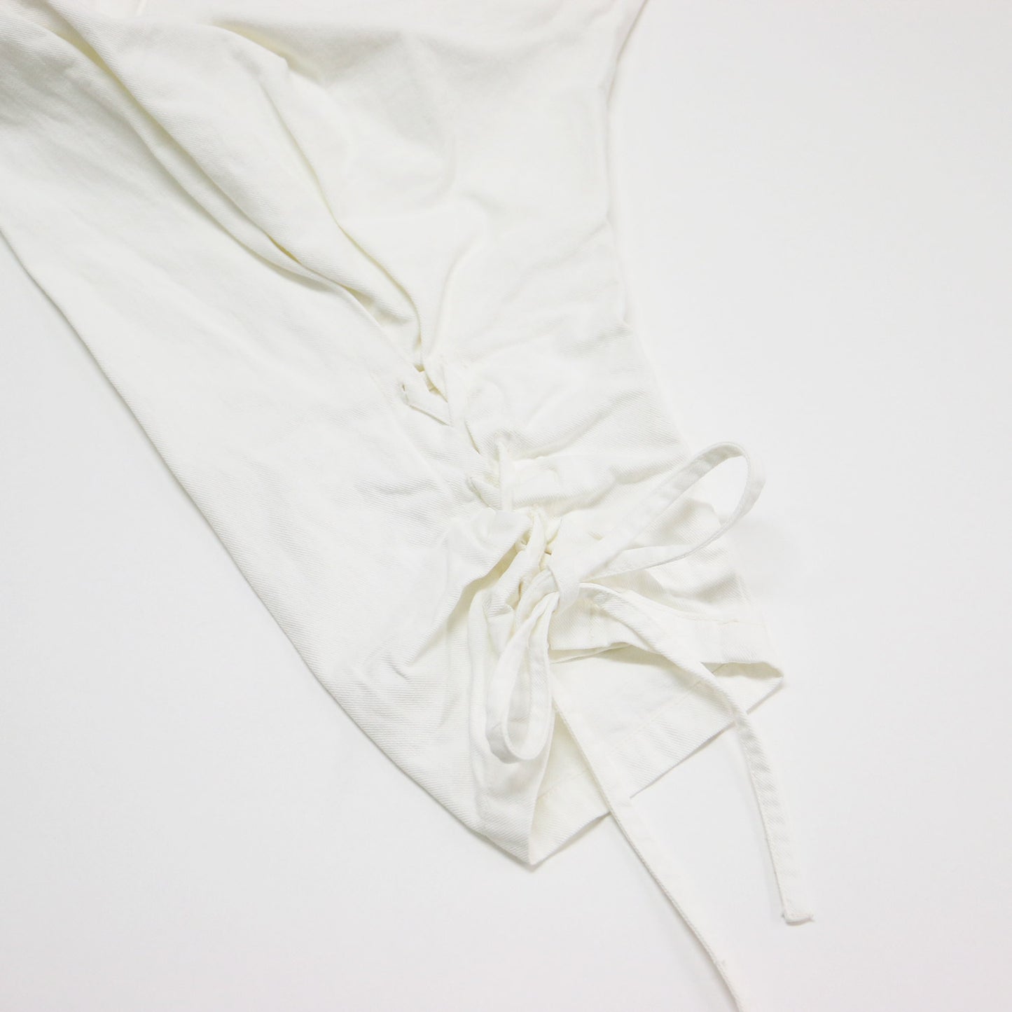 R.H.VINTAGE レースアップ スクエアネック ジャンプスーツ / Lace Up Square Neck Jumpsuit オールインワン サロペット