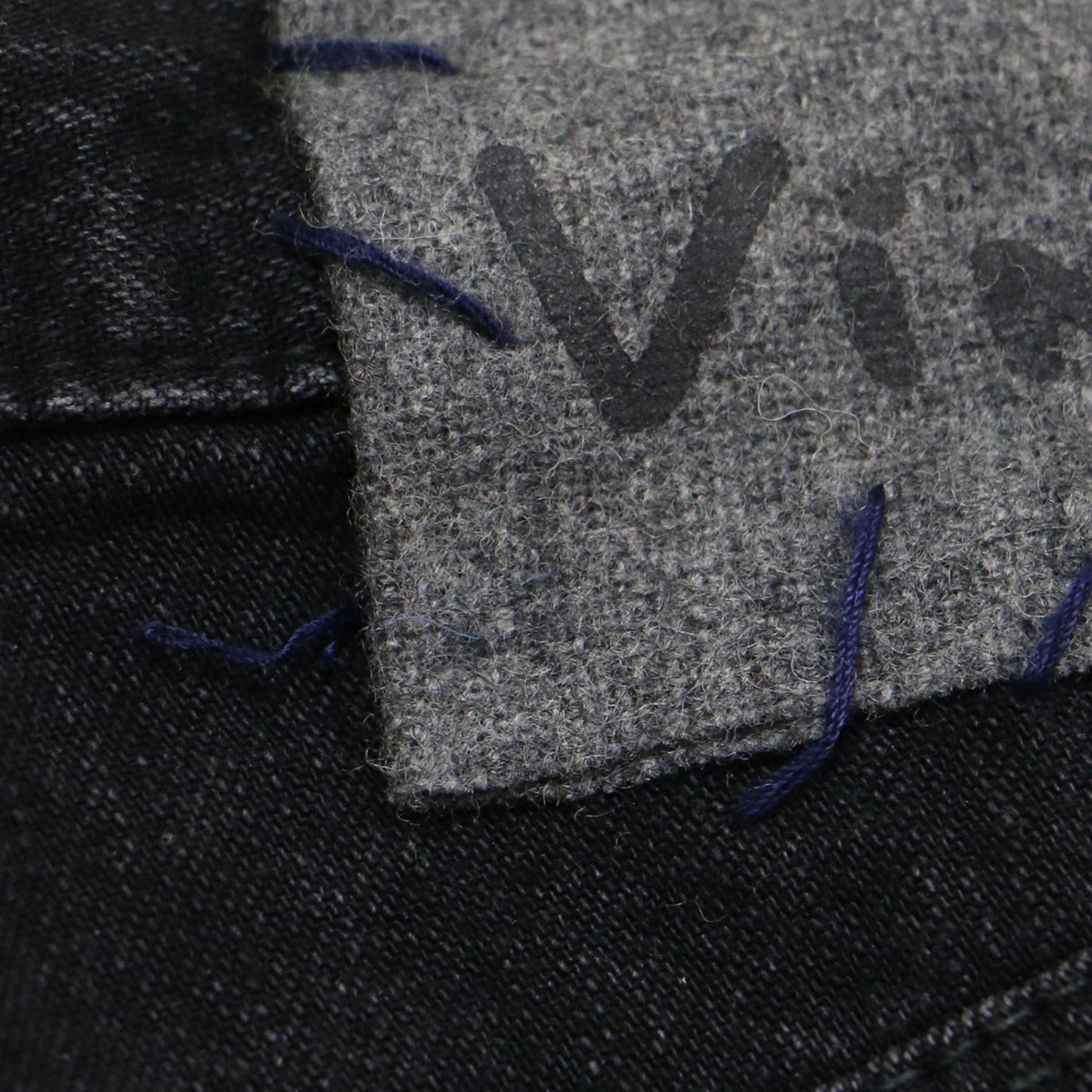 R.H.VINTAGE ハイウエスト デニム パンツ / ストレート コットン