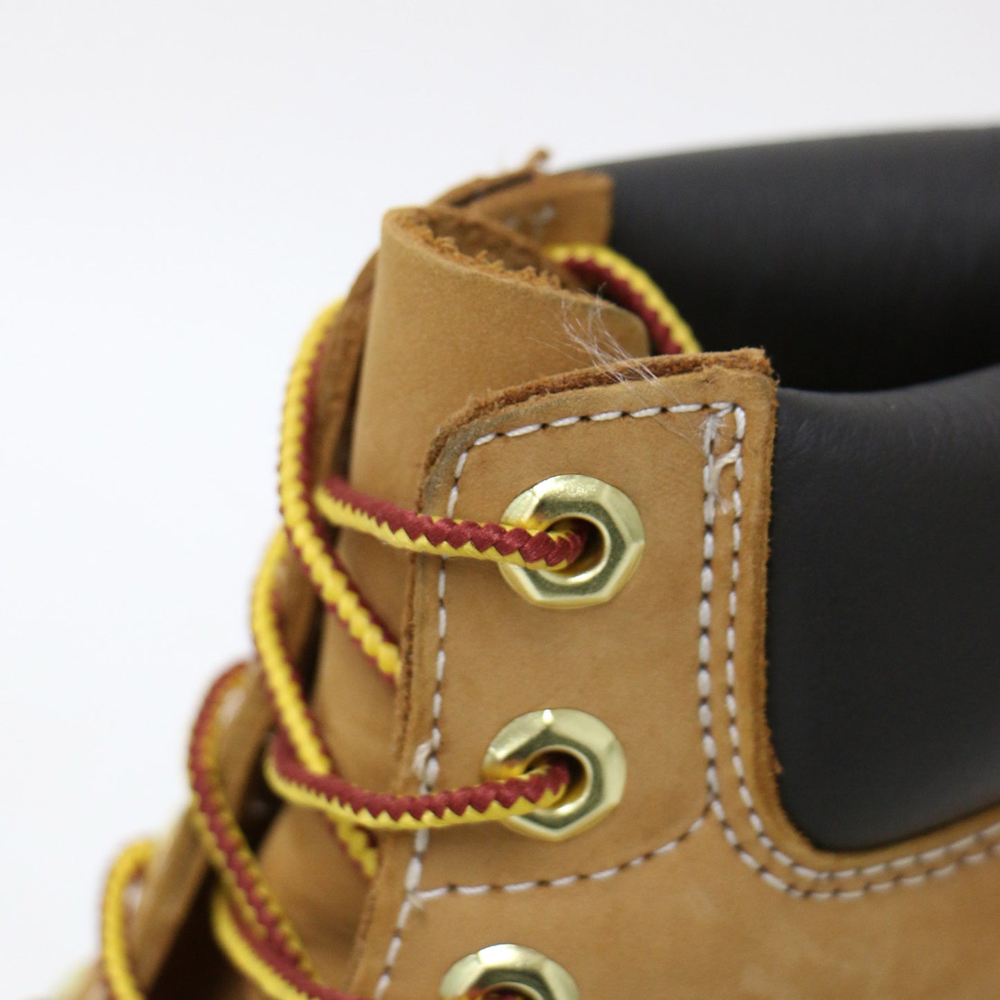 6インチ プレミアム ウォータープルーフ ブーツ / イエローブーツ レースアップ ヌバックレザー