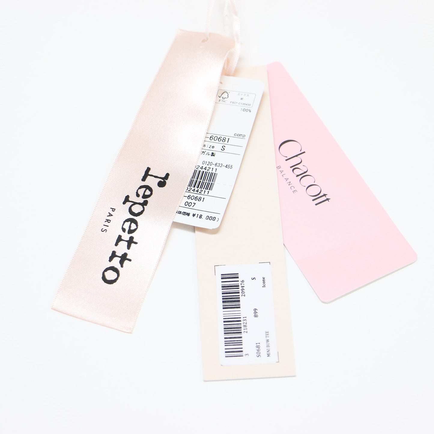 24春夏 リボンモチーフ Tシャツ / SMALL KNOTS T-SHIRT カットソー クルーネック 半袖 ショートスリーブ コットン