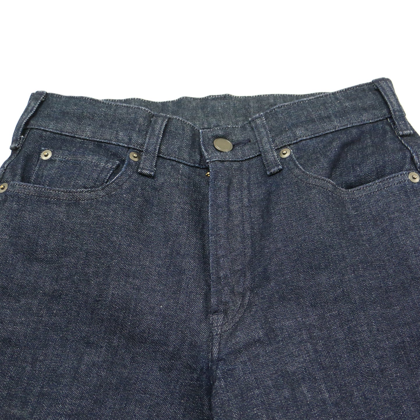 スリム テーパード デニムパンツ / CLEAN 11 CAROL D クロップド センタープレス ストレッチ ウォッシャブル