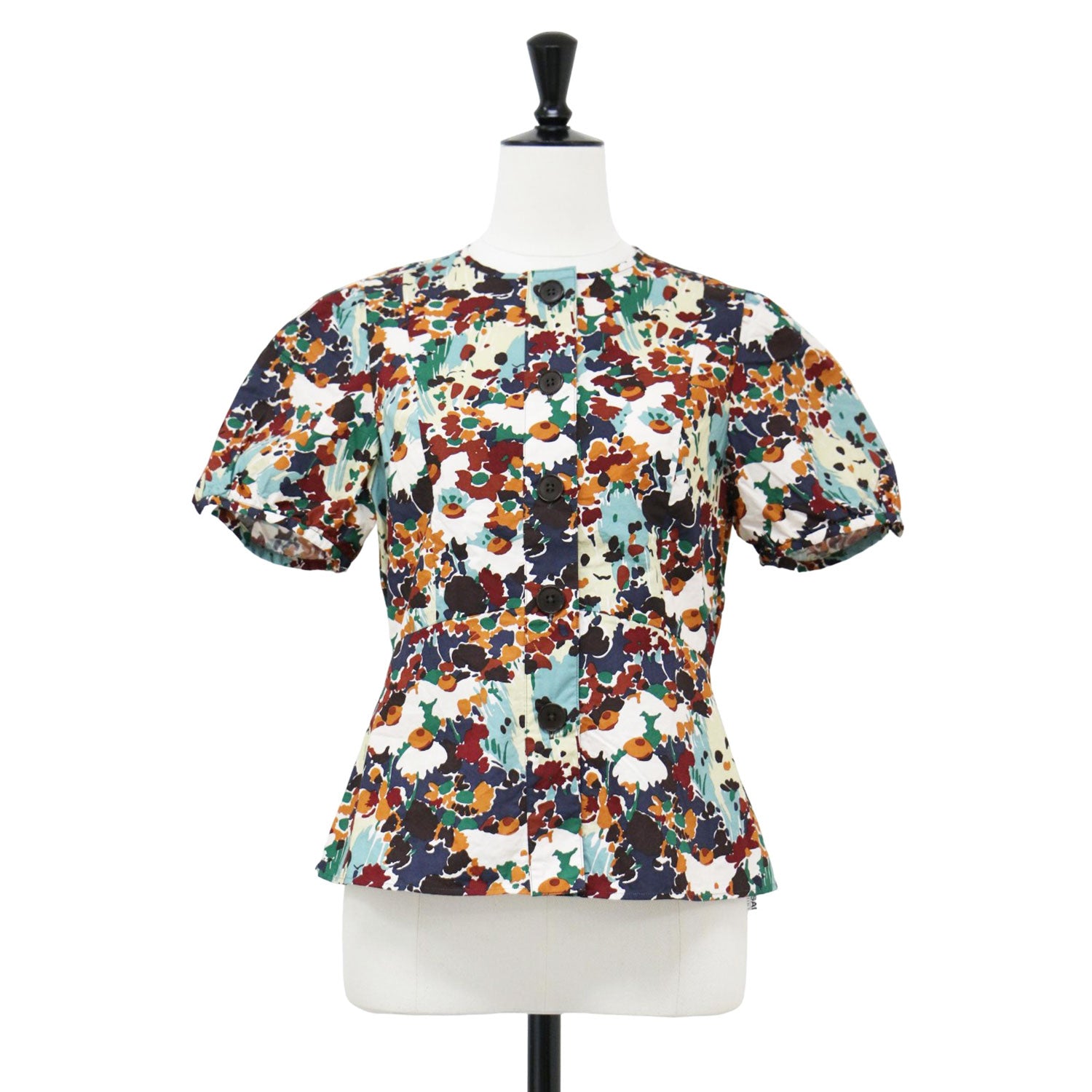 BACCAブラウス BACCA (バッカ) コットン タイプライター