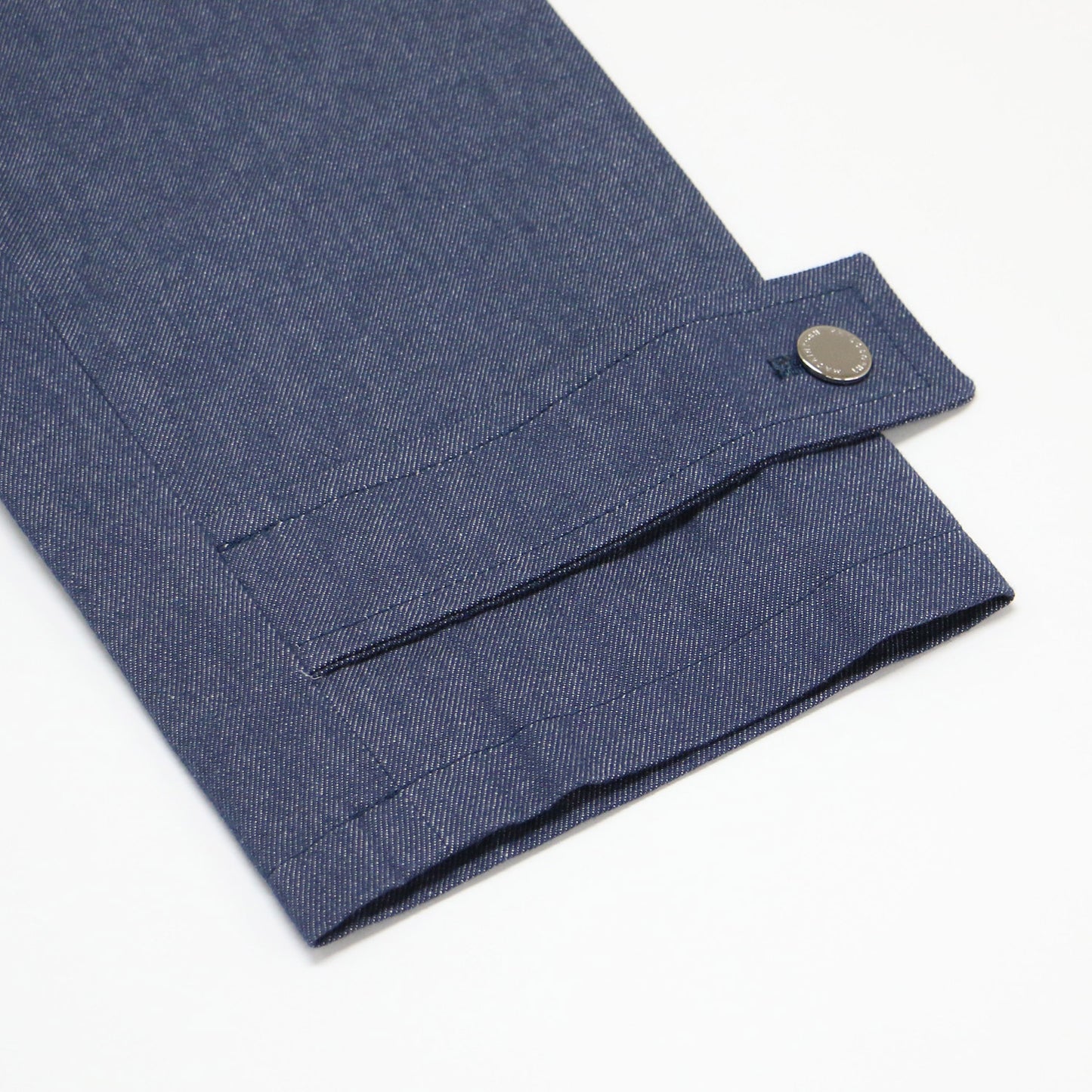 24春夏 ウェルベリー デニム Aライン コート / WELBURY DENIM ステンカラーコート ミドル丈 オーバーサイズ コットン