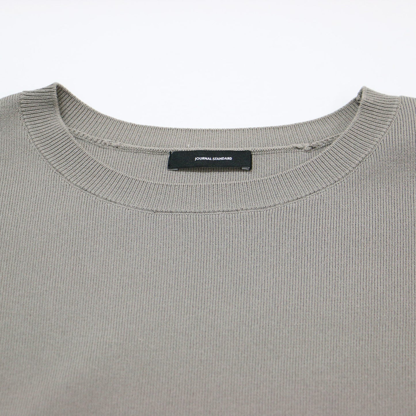 ソウバリ ニット ベスト / プルオーバー クルーネック フレンチスリーブ