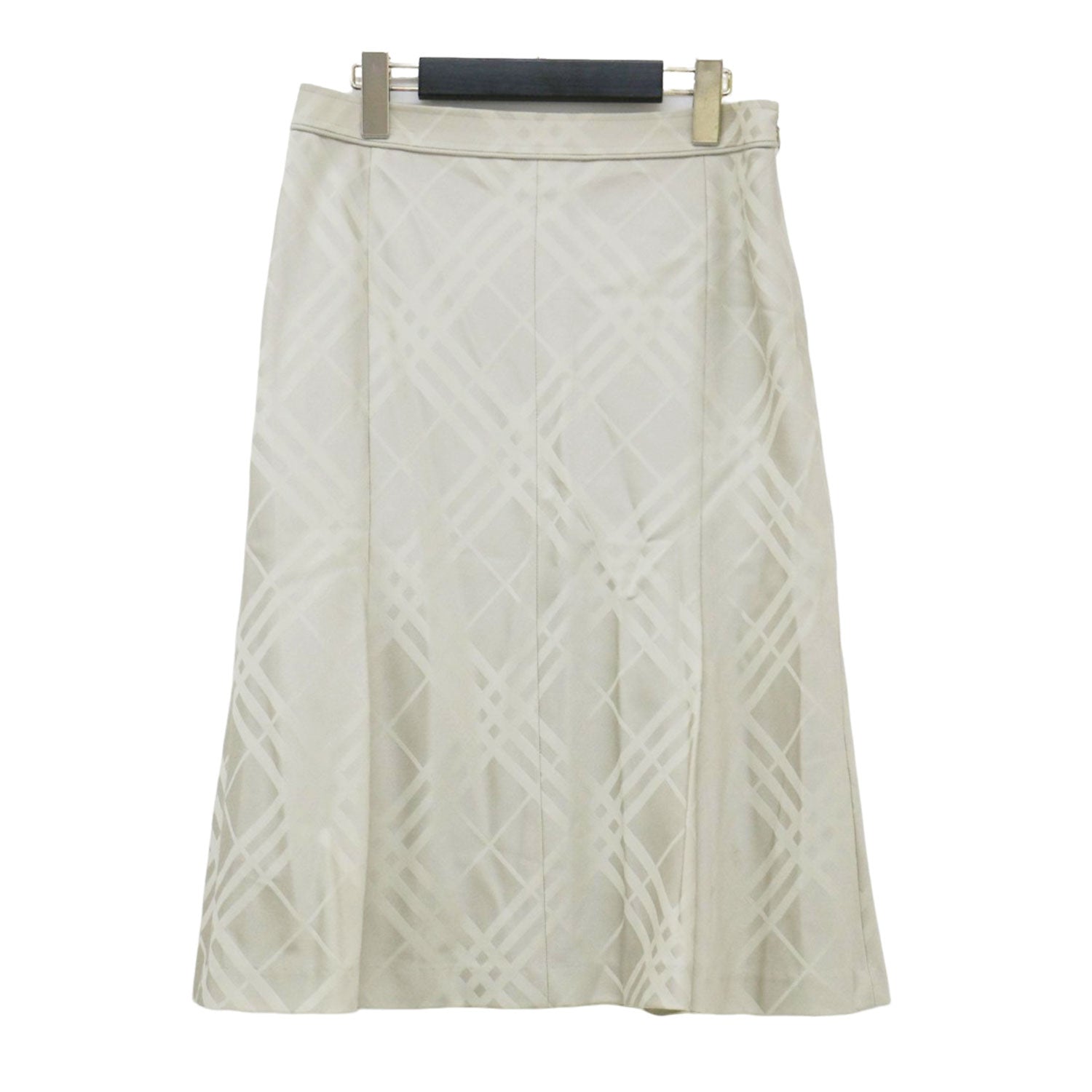 バーバリー＊チェック♪フレアスカート 中古・古着通販】BURBERRY BLUE