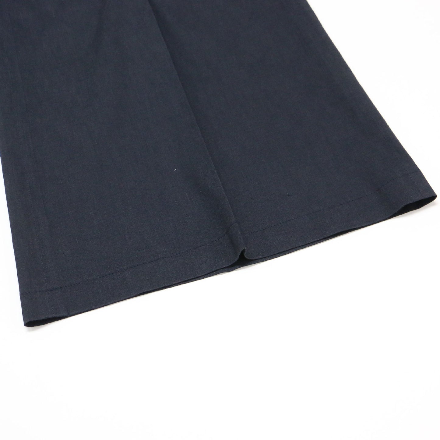 24春夏 ワイド クロップドパンツ / Good Crunch W Wide Crop Pant T ストレッチ センタープレス リネン