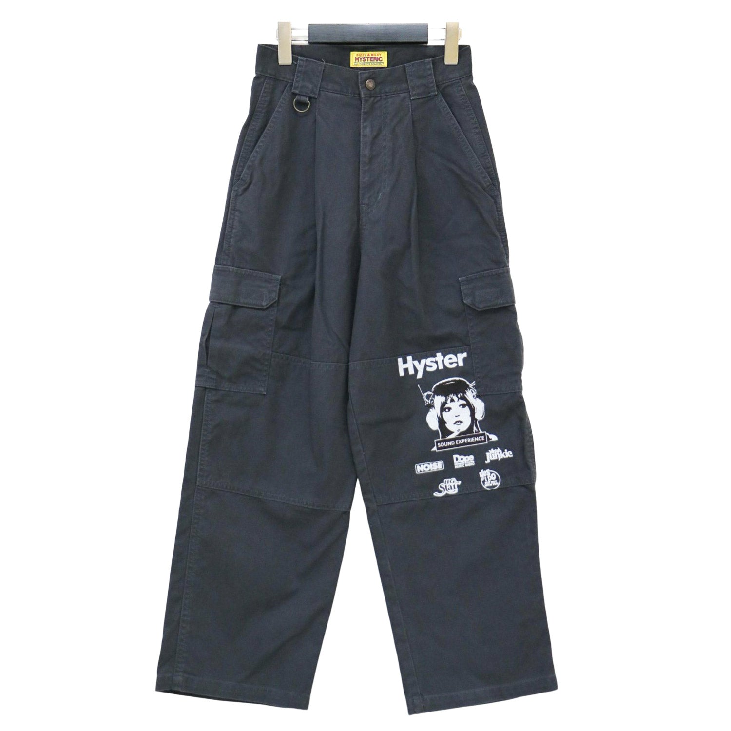 ヒステリックグラマーSOUND EXPERIENCE カーゴパンツ 紫 パープル HYSTERIC GLAMOUR ヒステリックグラマー カーゴパンツ ヒステリック