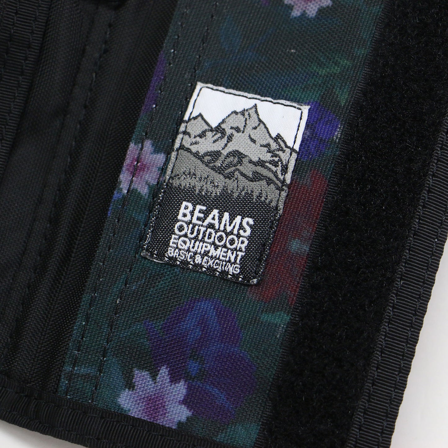 ×BEAMS BOY 別注 20秋冬 フラワープリント 三つ折り財布 / GARDEN TRIFOLD WALLET ウォレット ベルクロ