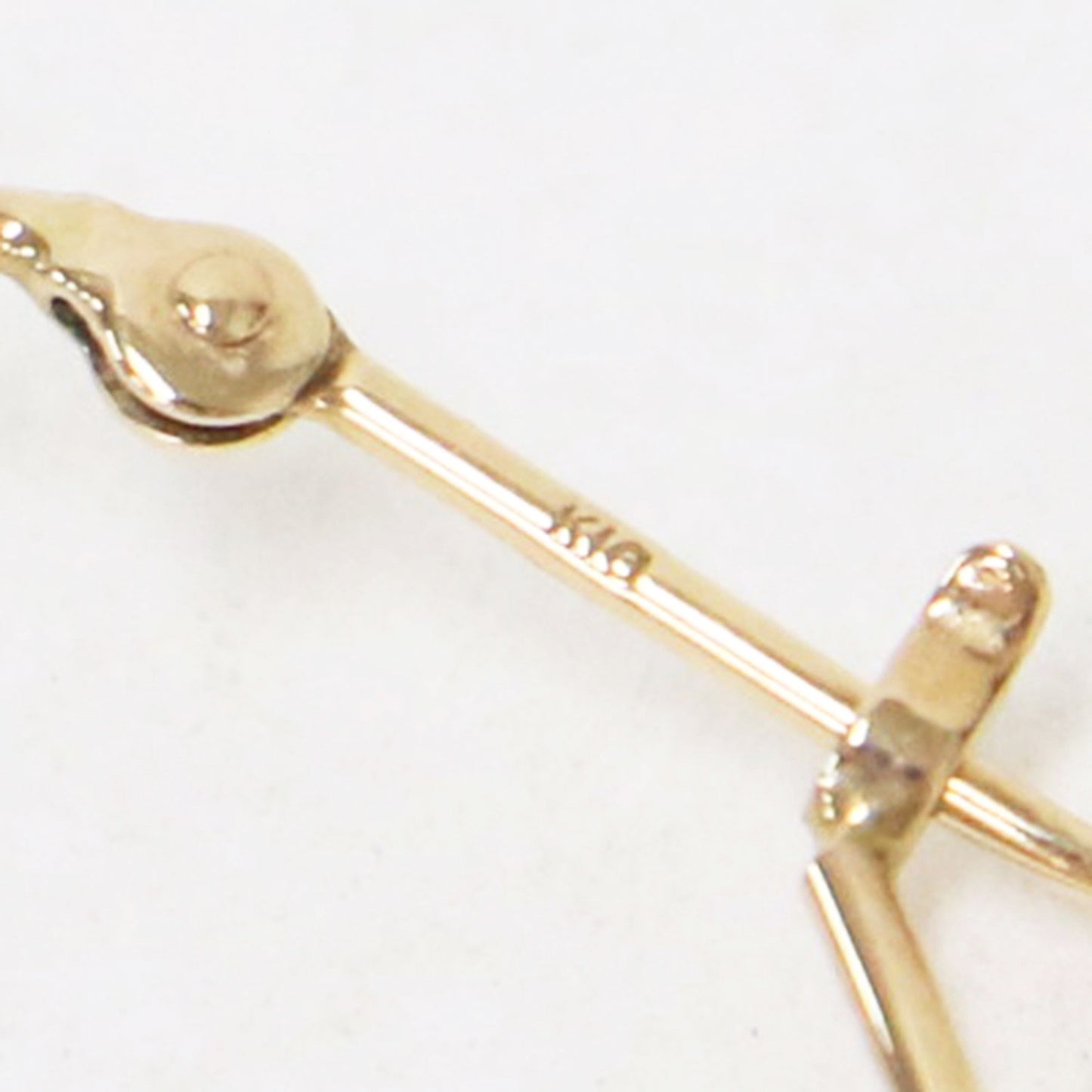 フープ ピアス / 両耳用 マット K10