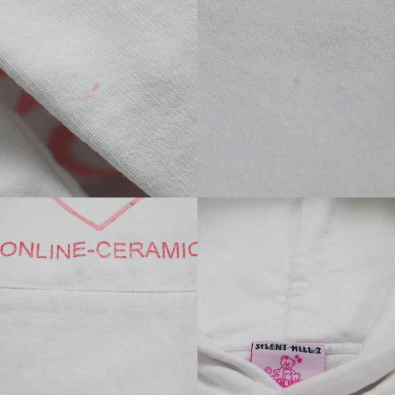 × SILENT HILL 2 23春夏 グリッター ロゴ スウェット パーカー / Heaven’s Night フーディー プルオーバー 長袖