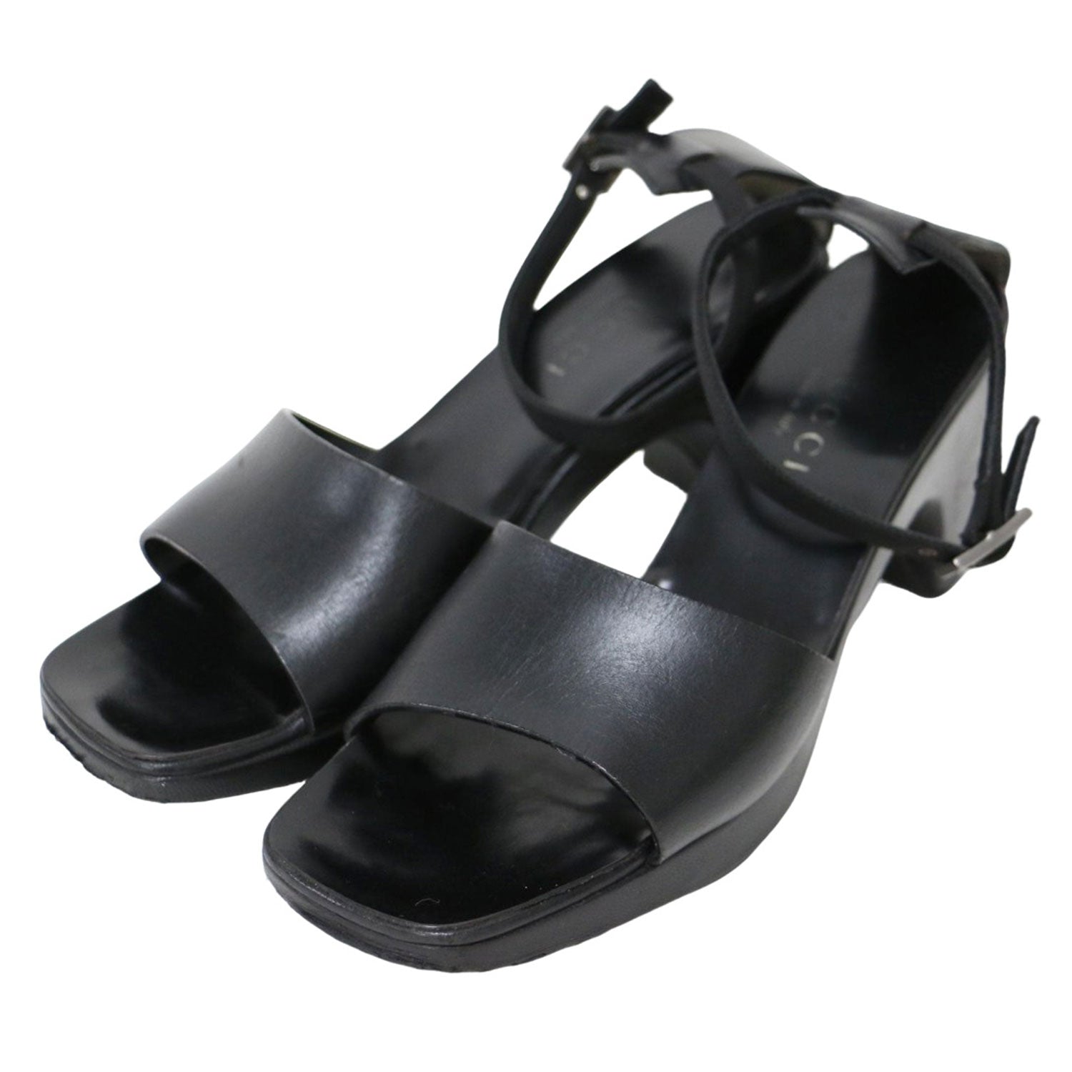 GUCCI レザー サンダル GUCCI レザー サンダル - メルカリ