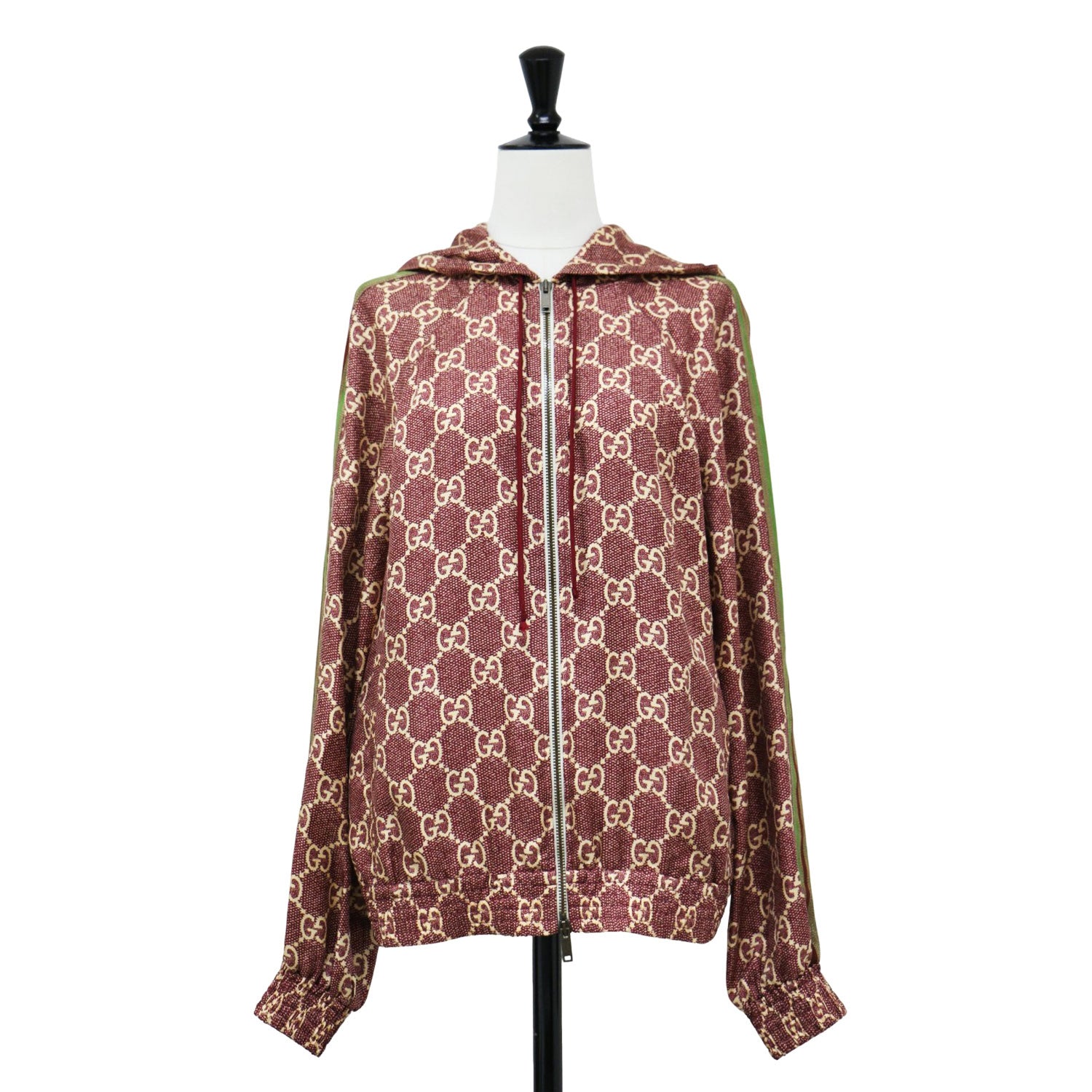 GUCCI (グッチ) GGスプリームス シルク トラック ジャケット 