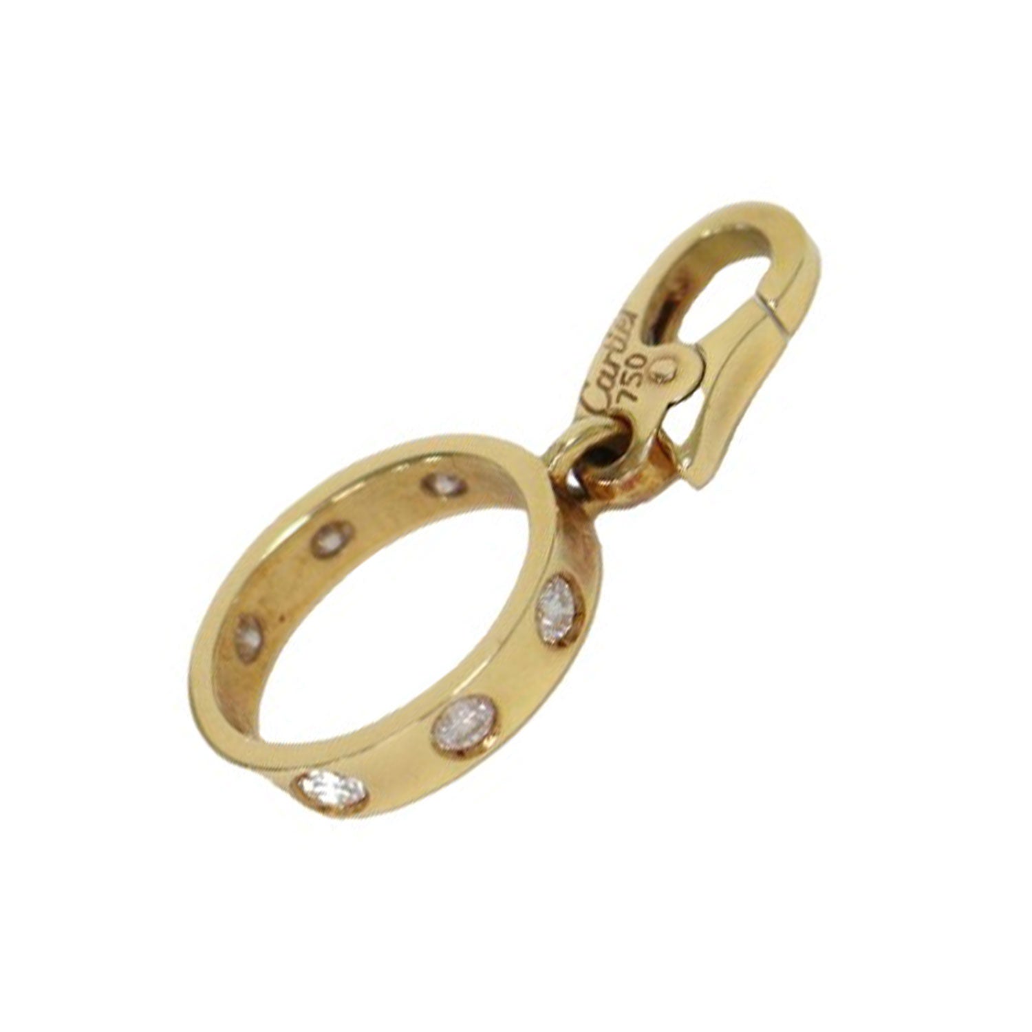 Cartier／チャーム カルティエ チャーム Cartier ハート ウォッチ ダイヤ