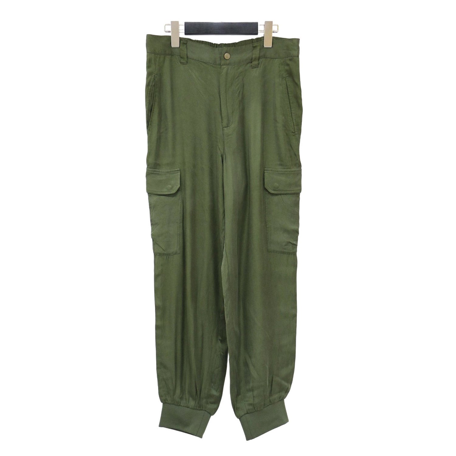 タグ付き　L'Appartement フィブリルサテン カーゴパンツ　34 L'Appartementアパルトモン 2022SSフィブリルサテン カーゴ