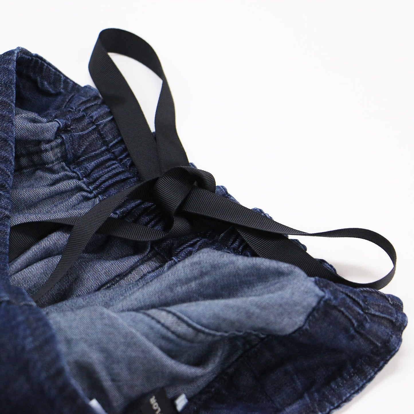 24春夏 6oz デニム ビスチェ / ベアトップ コットン