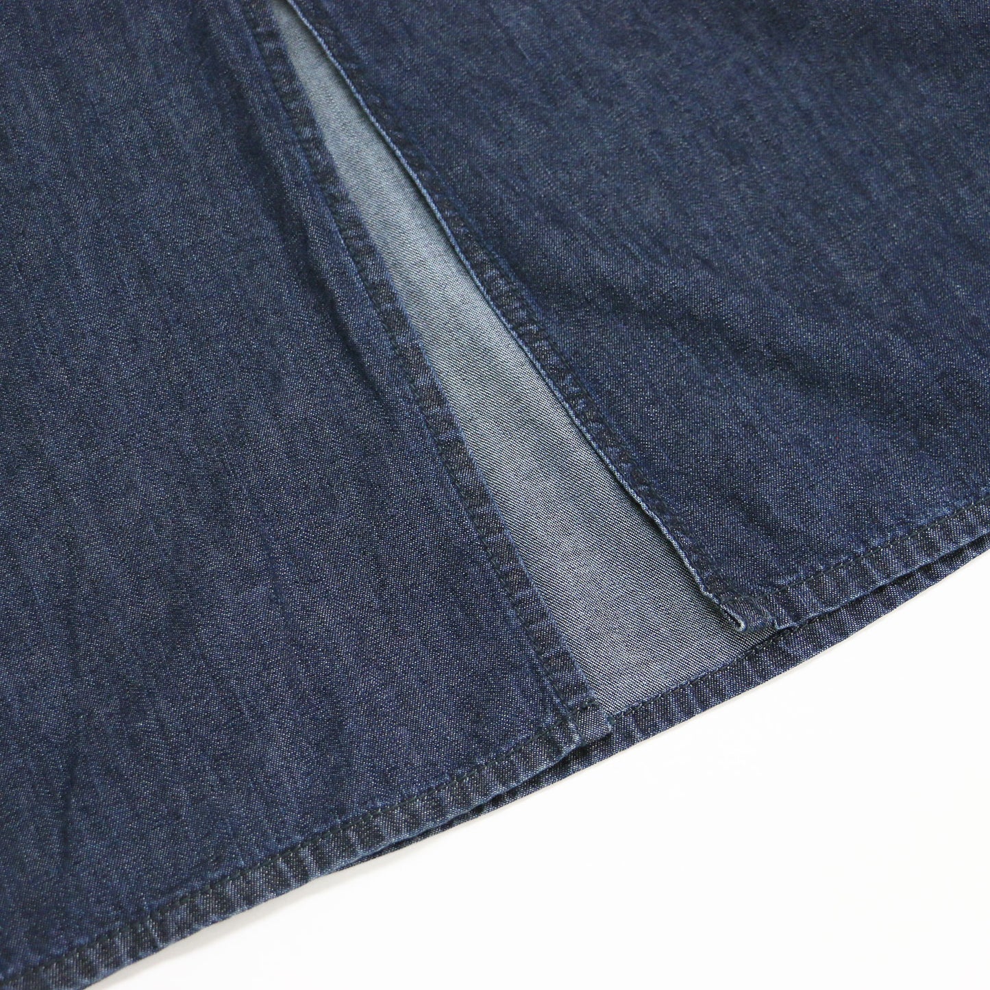 24春夏 6oz デニム ロング スカート / Aライン コットン