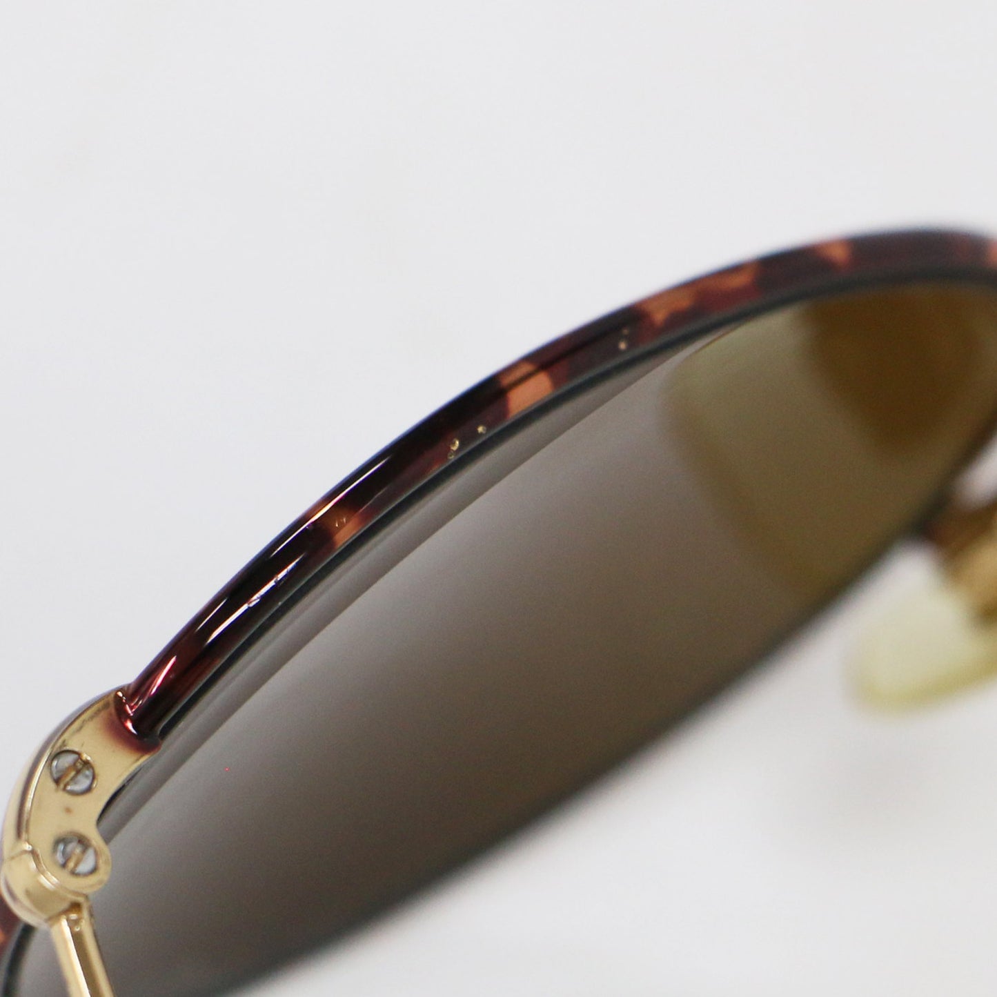 オーバル型 サングラス / アイウェア 眼鏡 カラーレンズ ヴィンテージ