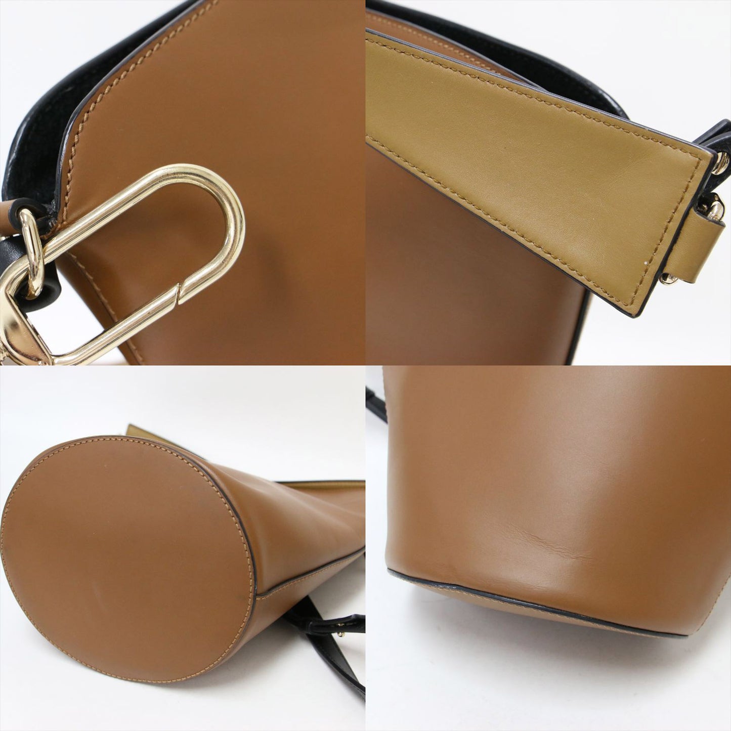 レザー 2WAY バケツ ハンドバッグ / SADDLERY LEATHER EQUESTRIAN BUCKET BAG ショルダーバッグ 牛革 イタリア製