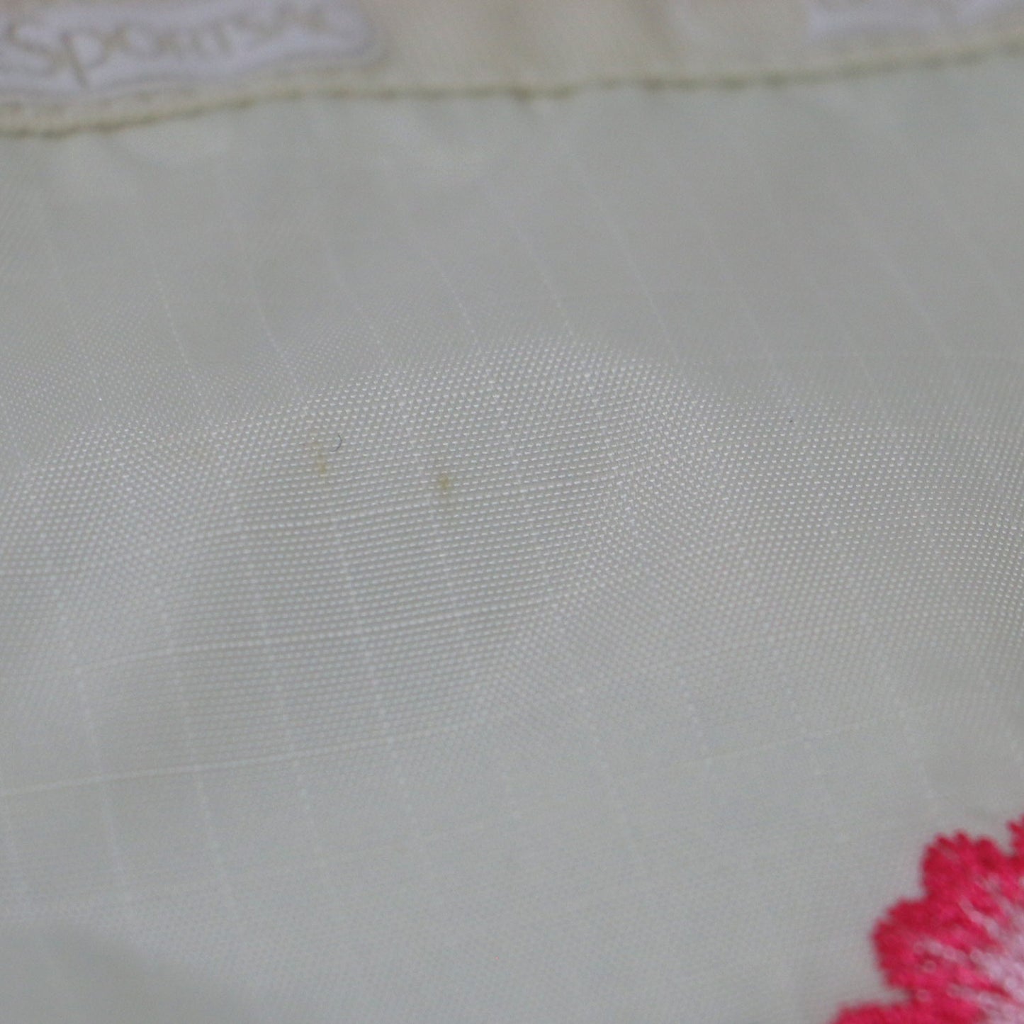 × KEITA MARUYAMA 別注 クジャク 刺繍 リスレット ポーチ / Kujaku Ivory Essential Wristlet ハンドバッグ