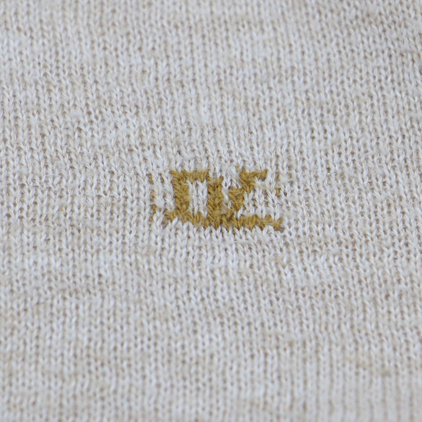 ホール超ガーゼの45色908タートル / ニット プルオーバー 長袖 ロングスリーブ コットン