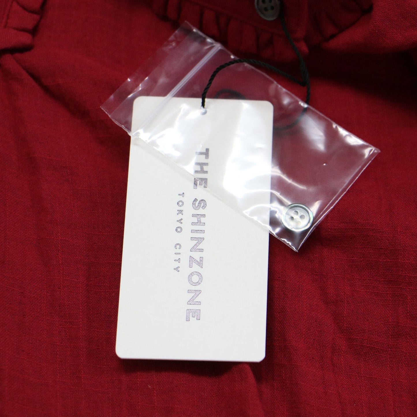 24春夏 ガーゼ スモック ブラウス / GAZE SMOCK BLOUSE 七分袖 Vネック ギャザー ラグランスリーブ コットン