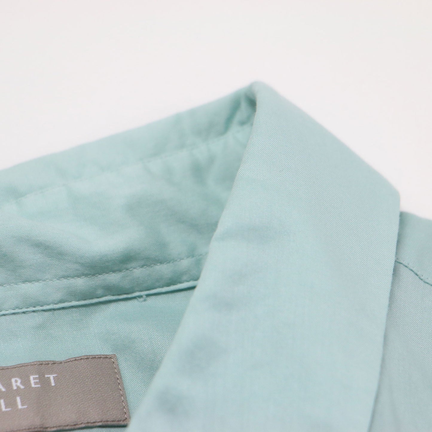 シアー コットン シャツ / SHEER COTTON 半袖 レギュラーカラー