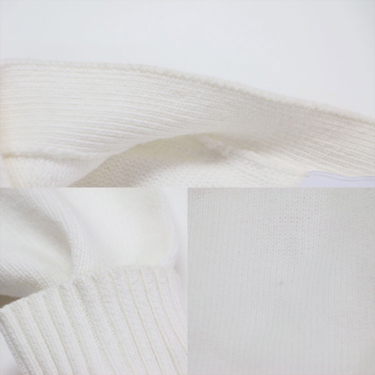 21春夏 サイドスリット カーディガン / ニット Vネック 長袖 ポケット オーバーサイズ コットン