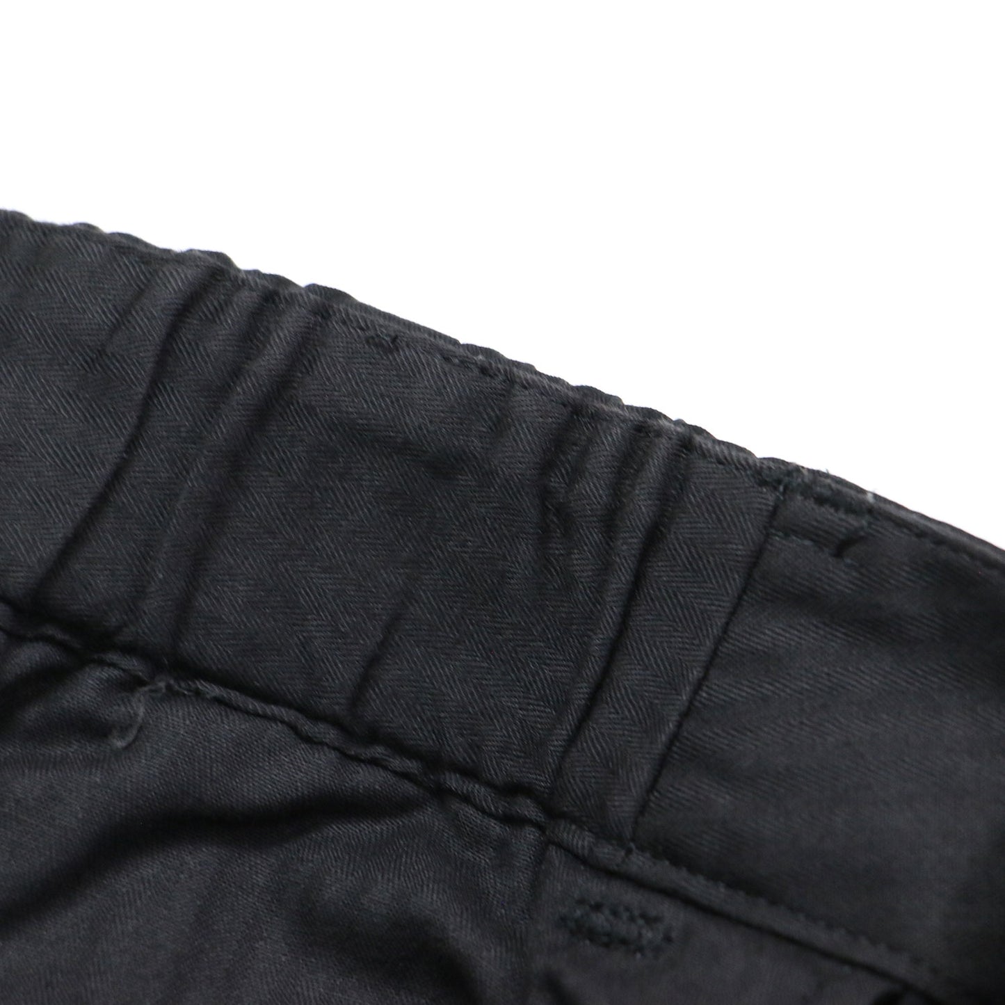 24春夏 シルキー ストレッチ パラシュートパンツ / カーゴパンツ フルレングス ストレート ワイド