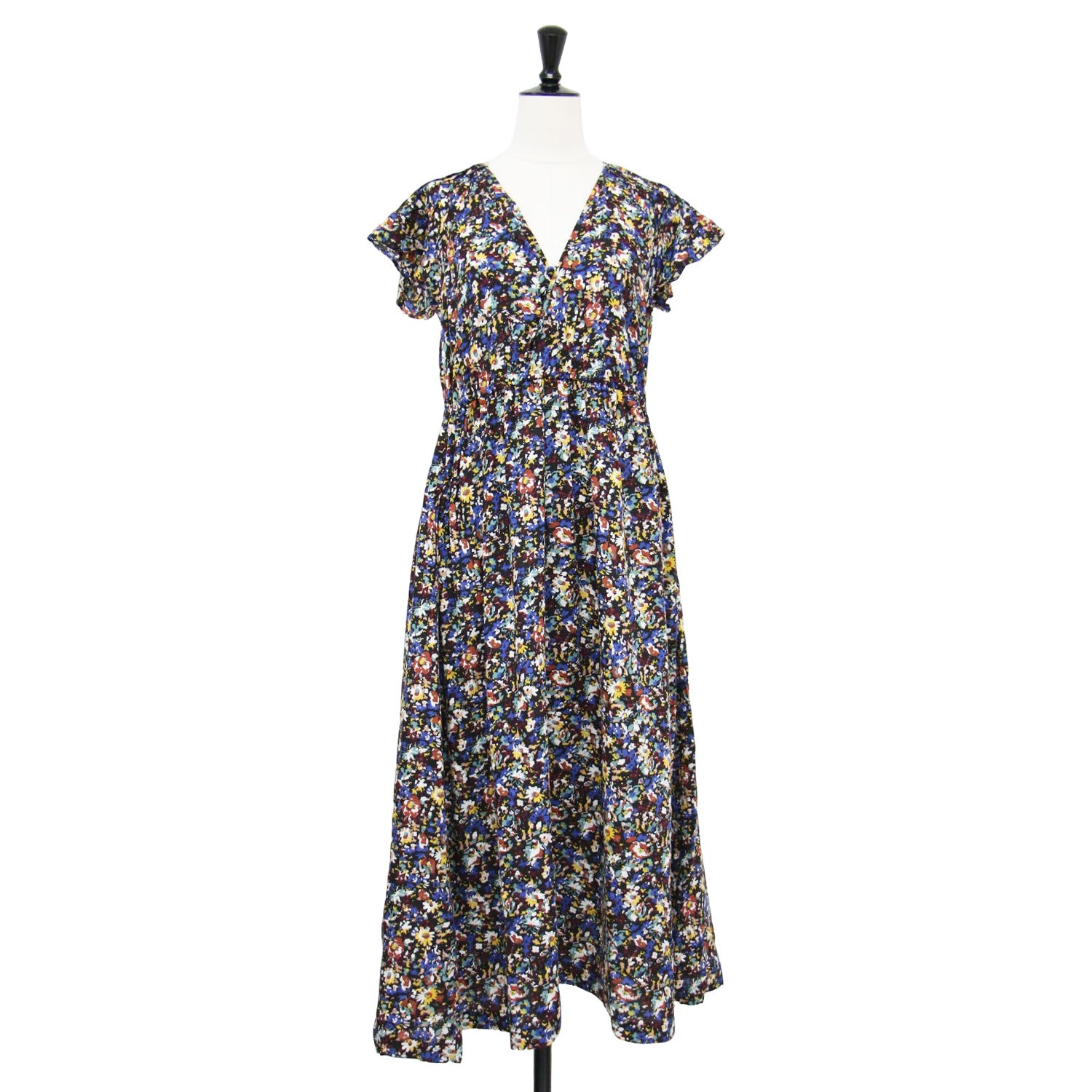 luxe カディアンドコー　フラワープリントギャザーパンツ　Lサイズ luxe カディアンドコー フラワープリントギャザーパンツ Lサイズ