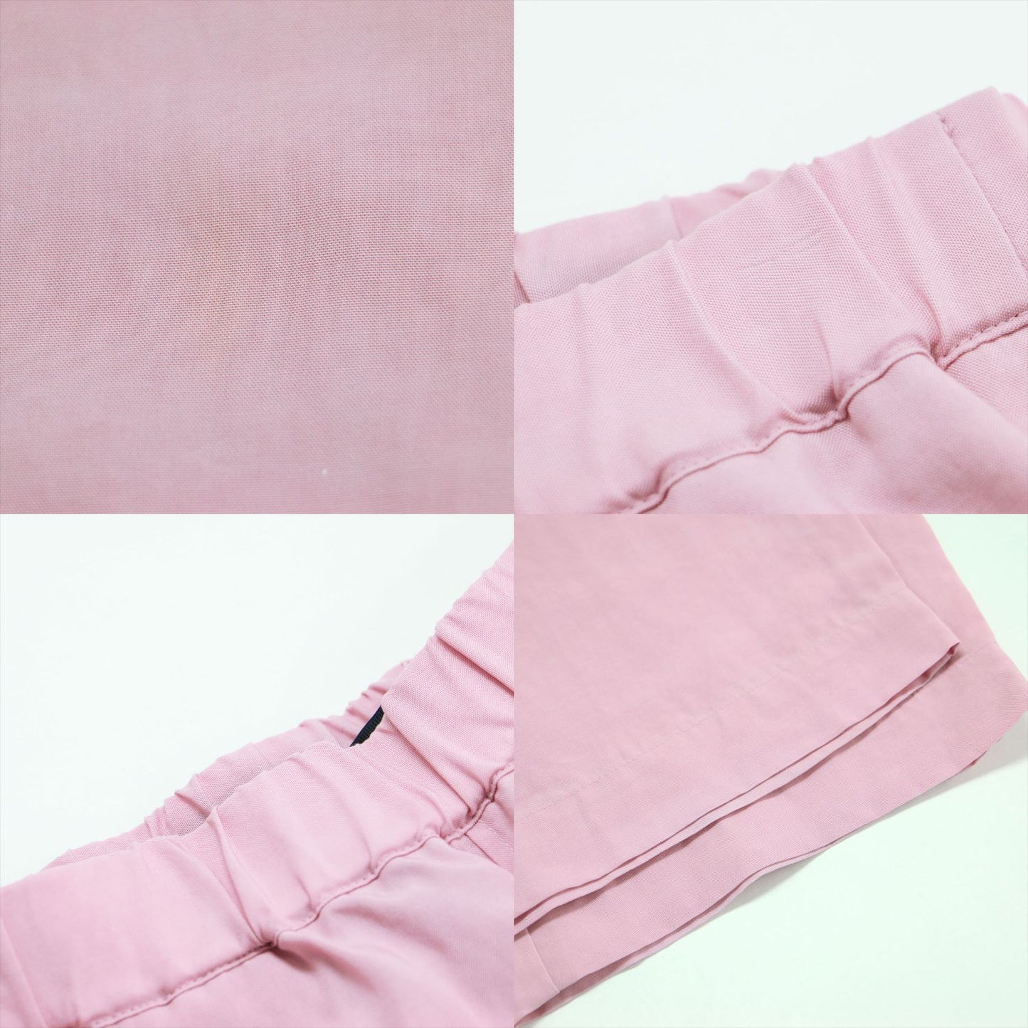 25春夏 テンセル イージー トラウザーパンツ / TENCEL EASY TROUSERS フルレングス ウエストゴム ストレート