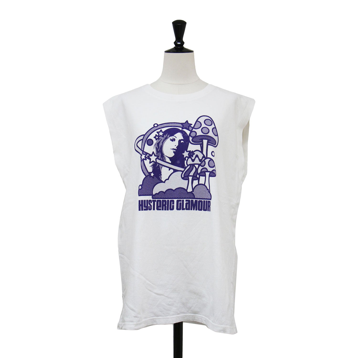 HYSTERIC GLAMOUR (ヒステリックグラマー) MUSHROOM ノースリーブ 