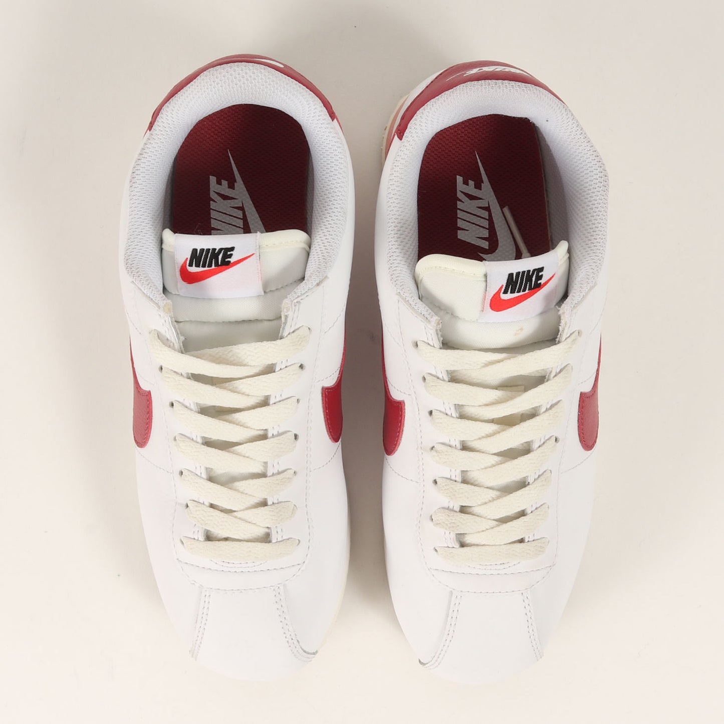 WMNS CORTEZ DN1791-103 / コルテッツ レザー ローカット レースアップ スニーカー ラニングシューズ