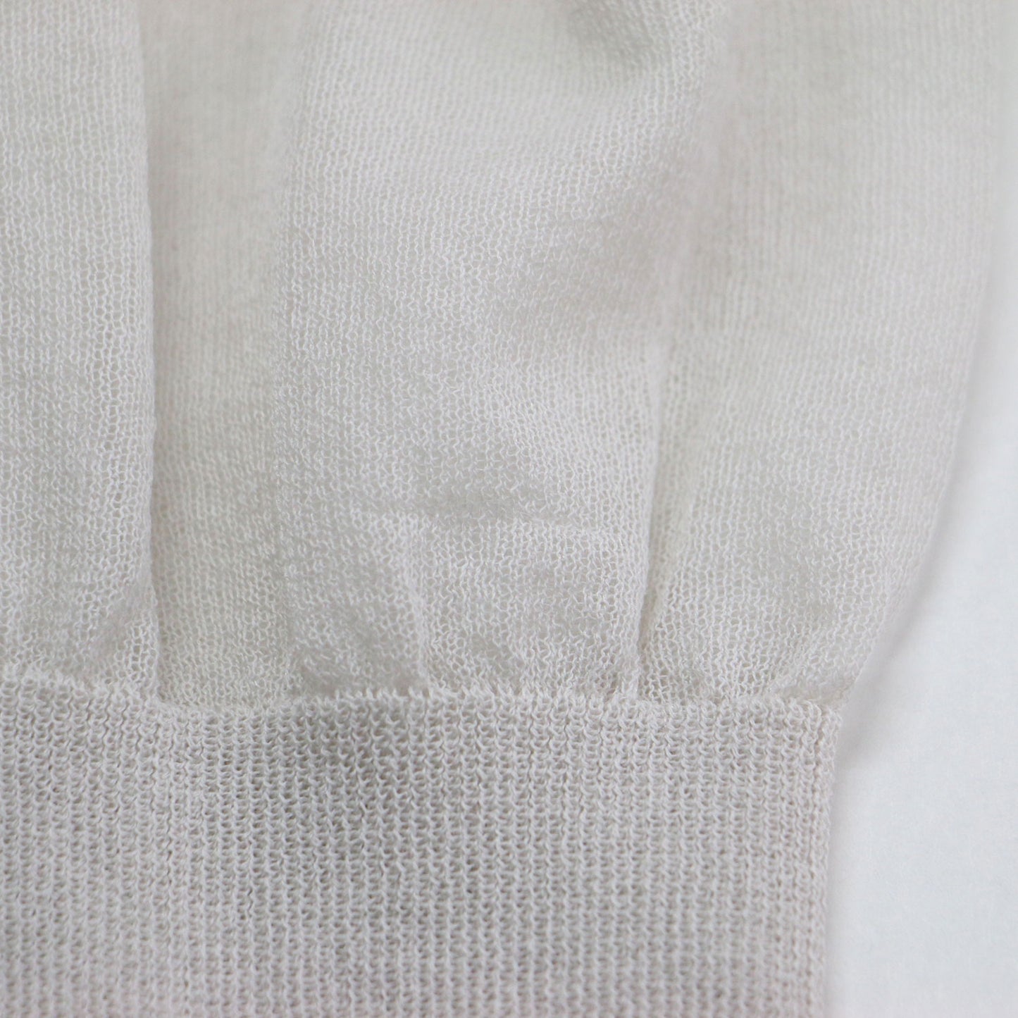 × Bshop 別注 23春夏 シアー クルーネック プルオーバー / SHEER PULLOVER カットソー 長袖 ワイドシルエット レイヤード コットン