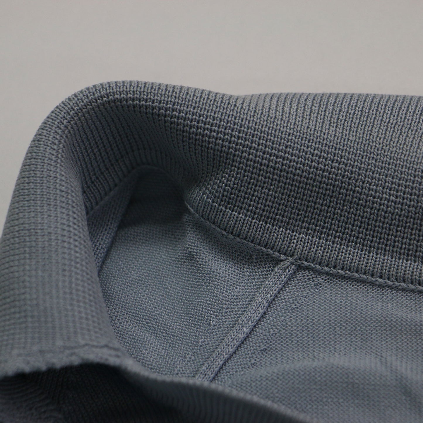 ヴィンテージ ニットシャツ / Vintage プルオーバー Vネック 半袖 ラグラン メタルボタン ハイゲージ シルク