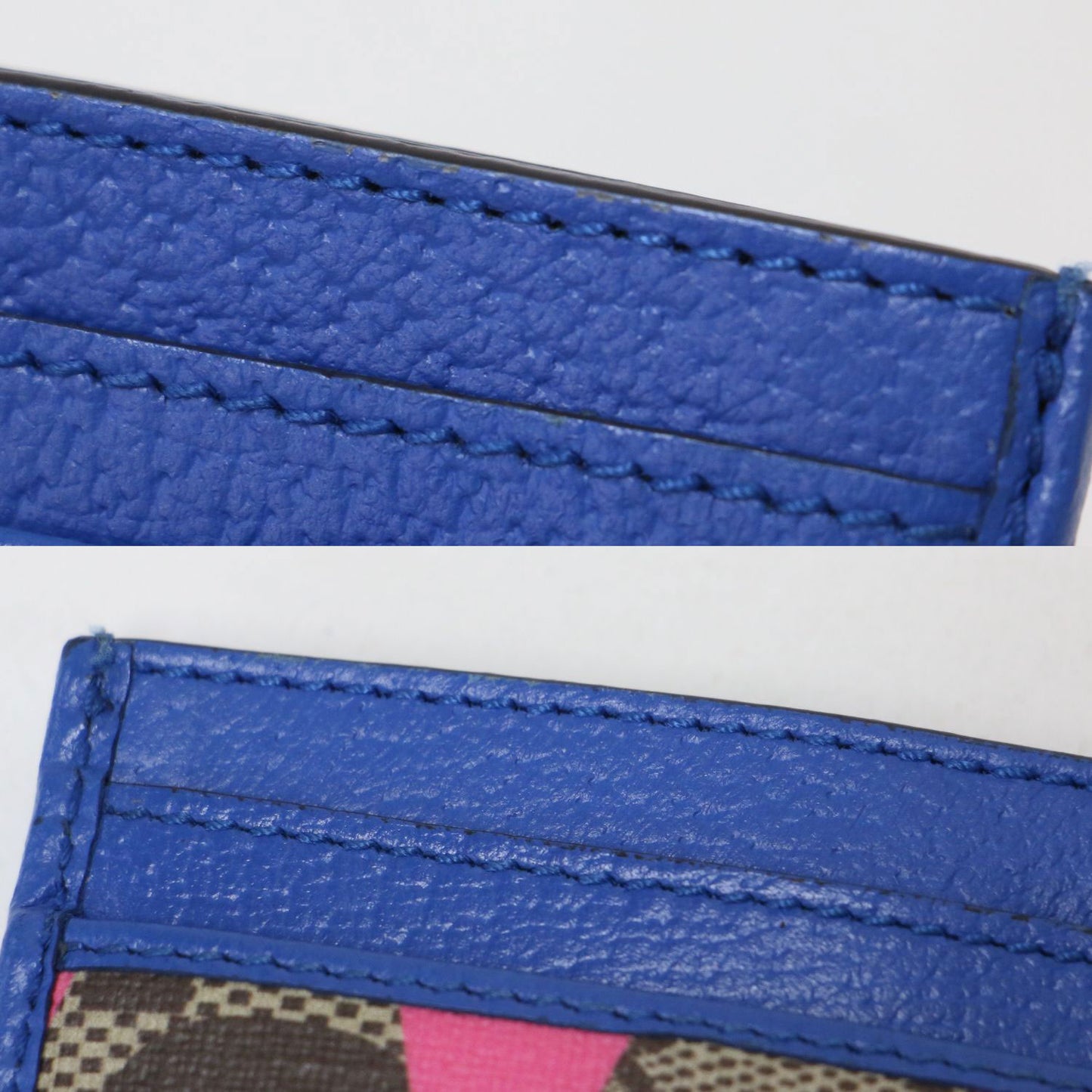 GG柄 カードケース 673002 / パスケース プリント キャンバス レザー